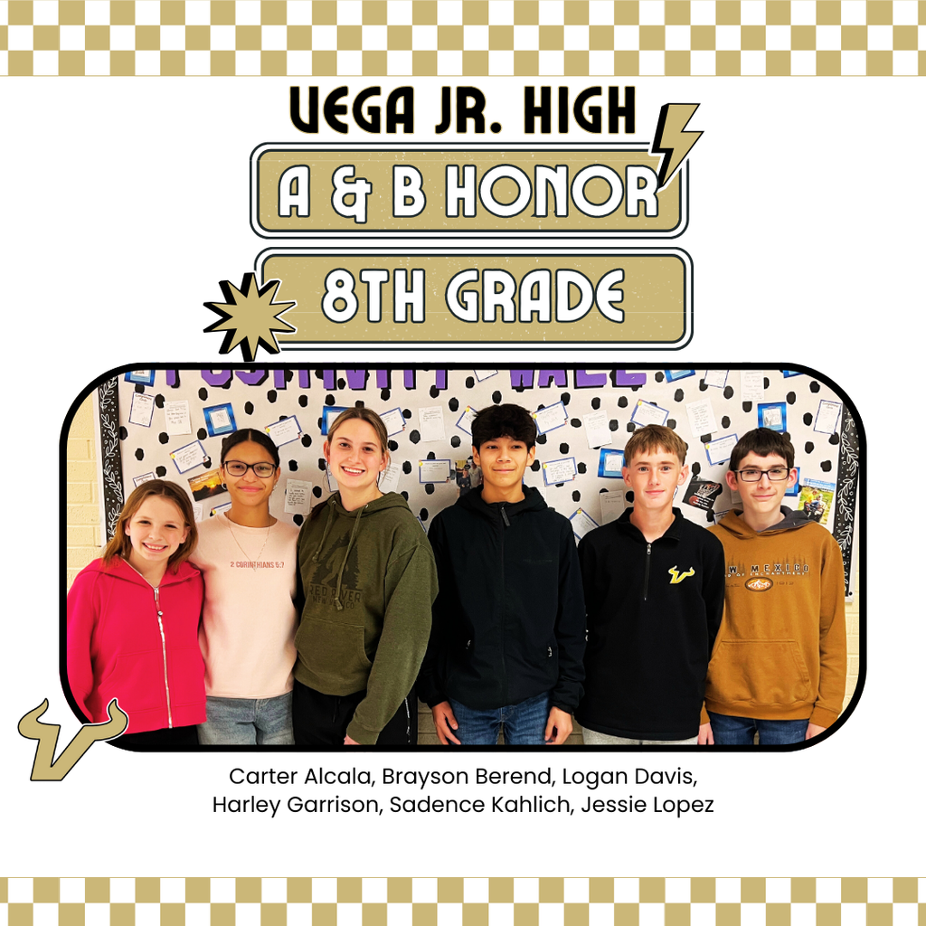 VJH 2nd 9 Weeks Honor Roll