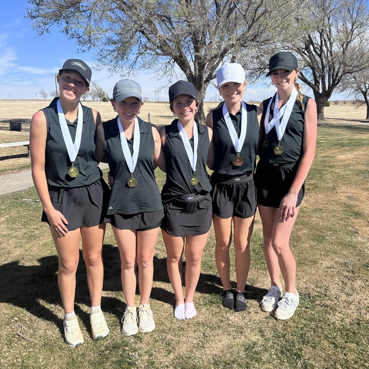 Lady Longhorn golf - winners of Vega Golf tournament 