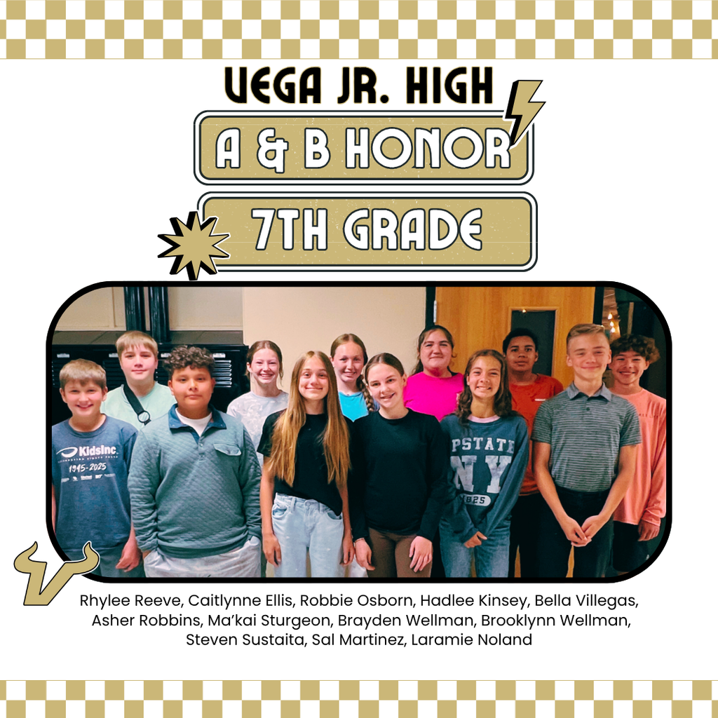 VJH 3rd 9 Weeks Honor Roll
