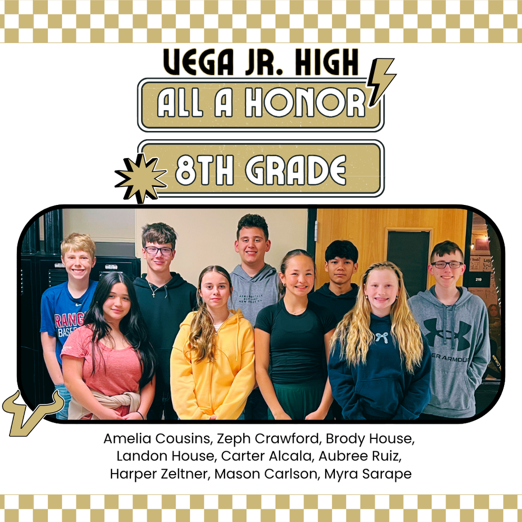 VJH 3rd 9 Weeks Honor Roll
