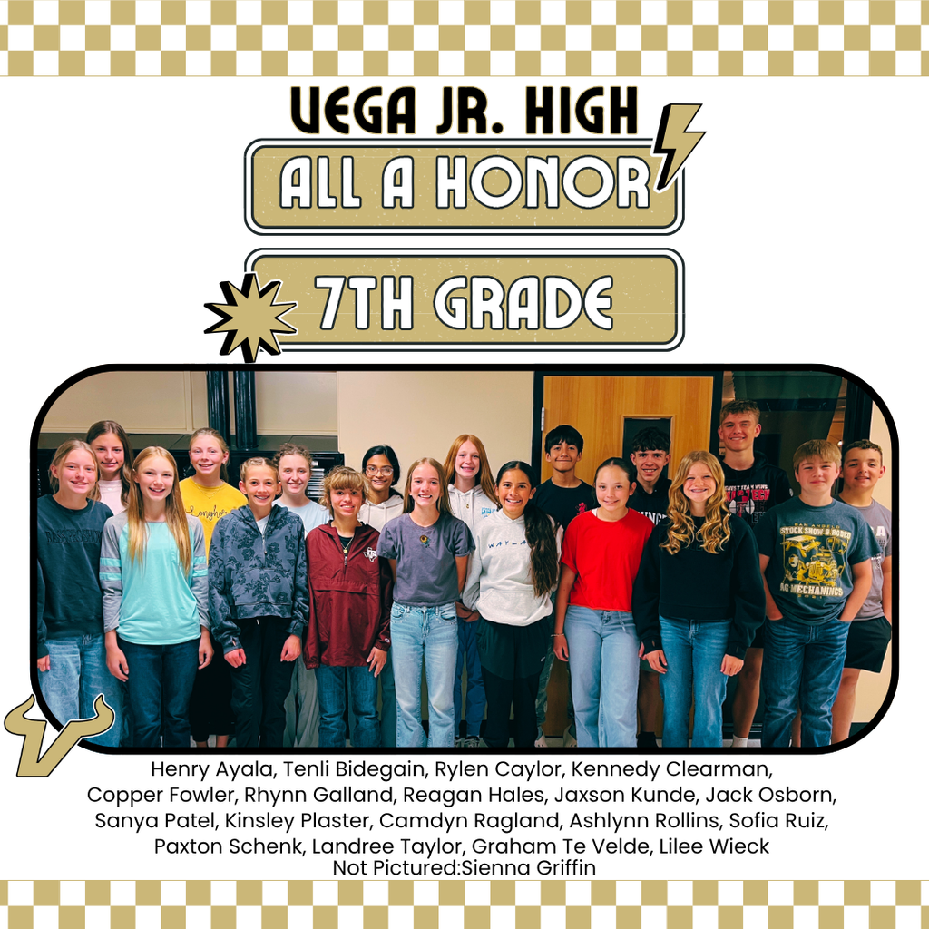 VJH 3rd 9 Weeks Honor Roll