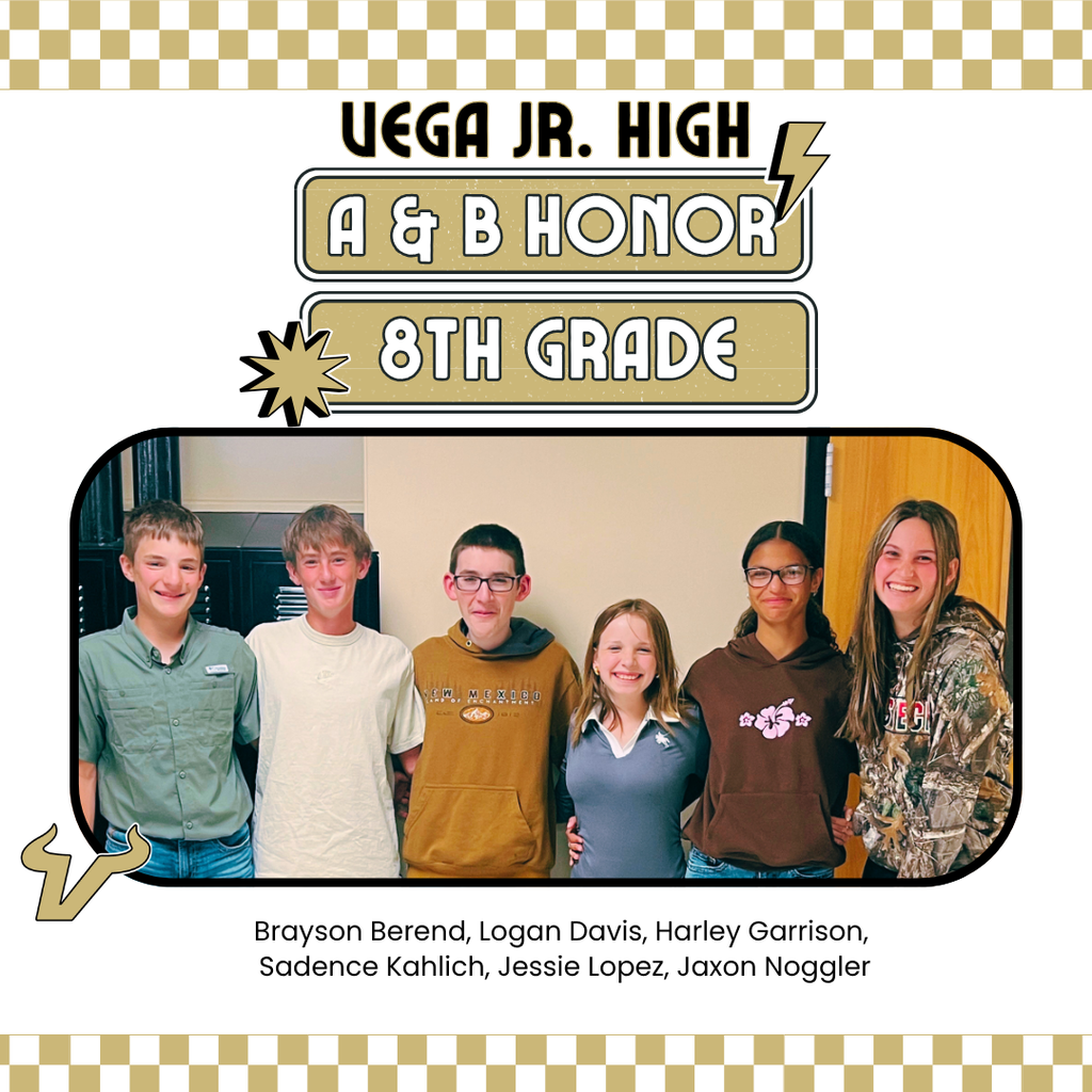 VJH 3rd 9 Weeks Honor Roll