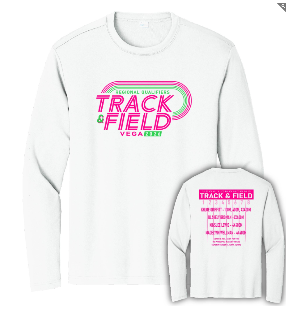 Regional Track Shirts