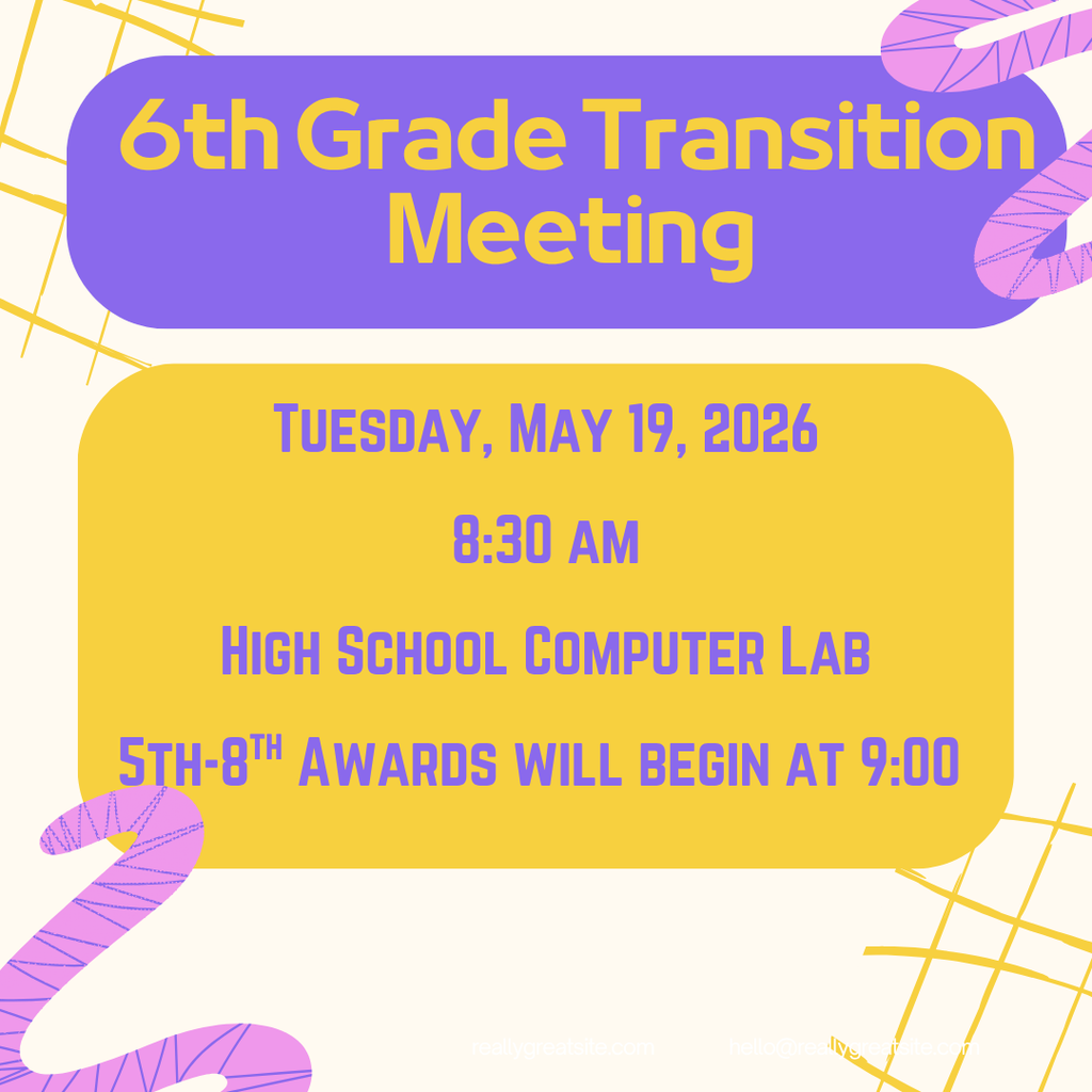 6th Grade Transition Meeting 