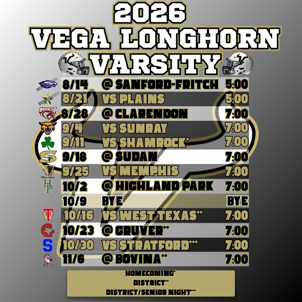 2026 Longhorn Football Schedule