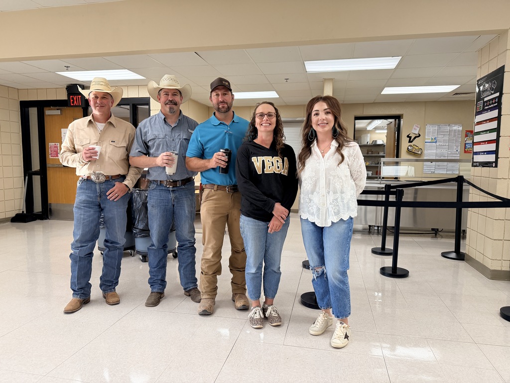 Vega ISD School Board breakfast