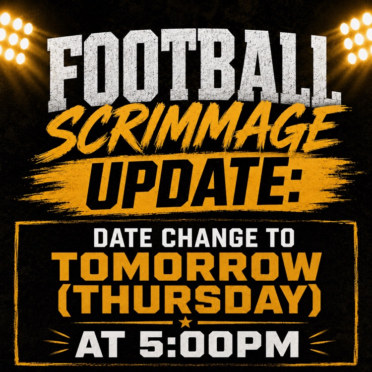 football scrimmage update 
