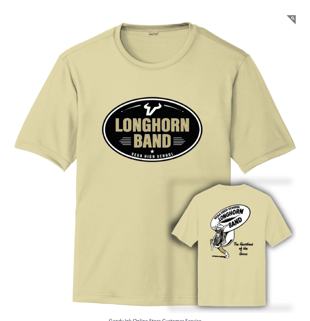 Longhorn Band Tee On Sale Now