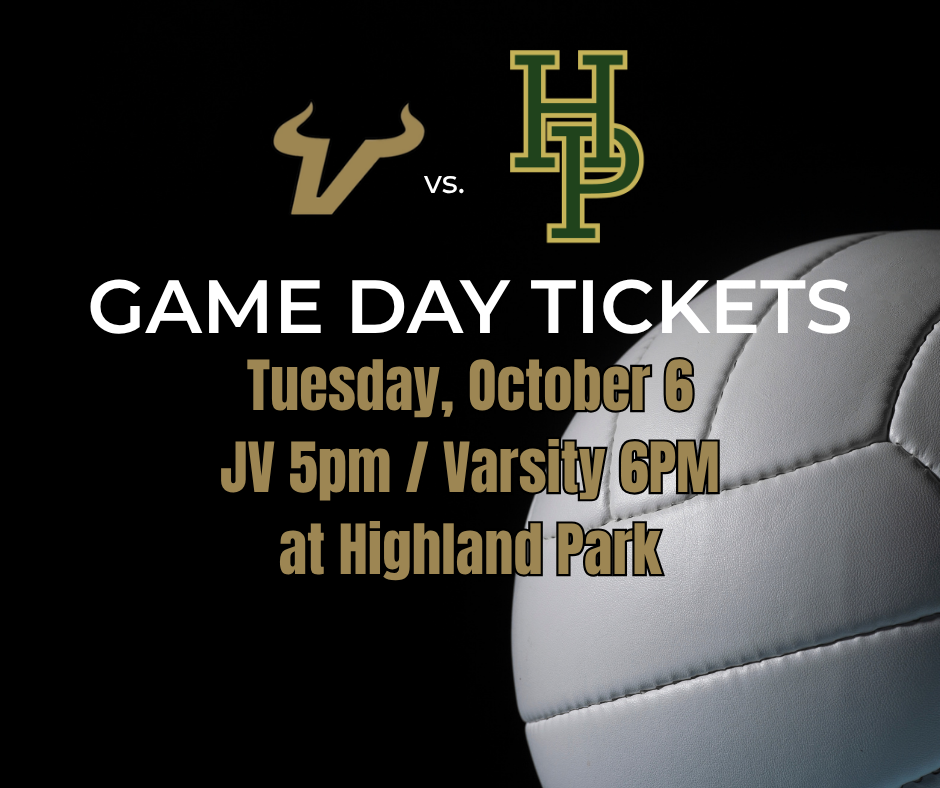 Vega vs Highland Park volleyball game tickets
