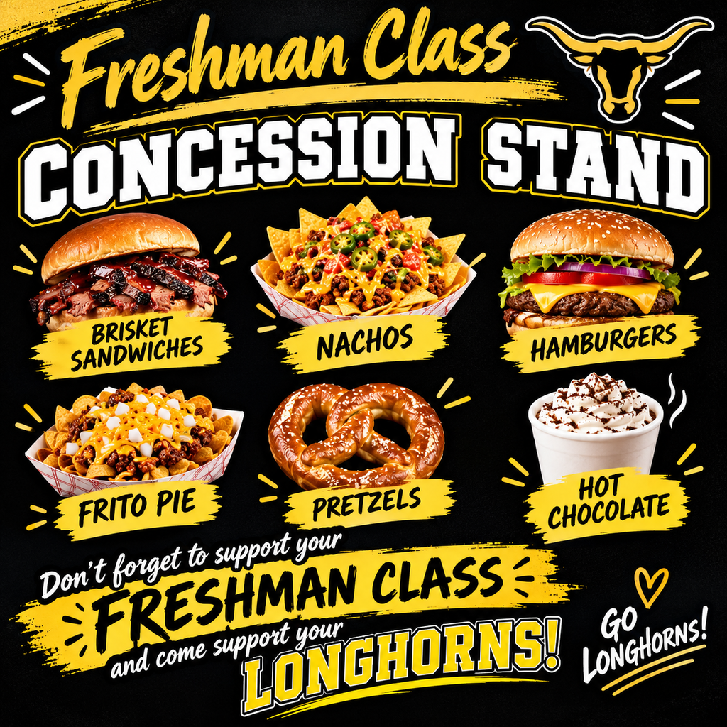 Freshman Class Concession Stand.