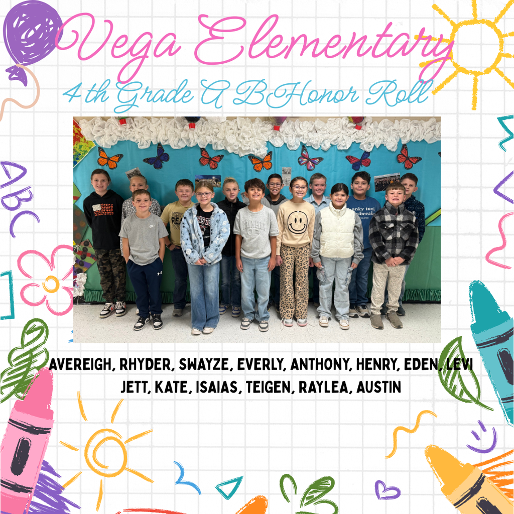 1st 9 weeks Honor Roll