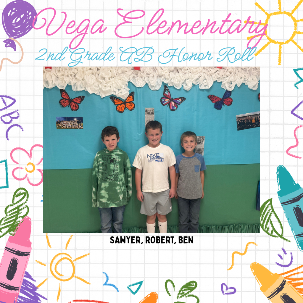 1st 9 weeks Honor Roll
