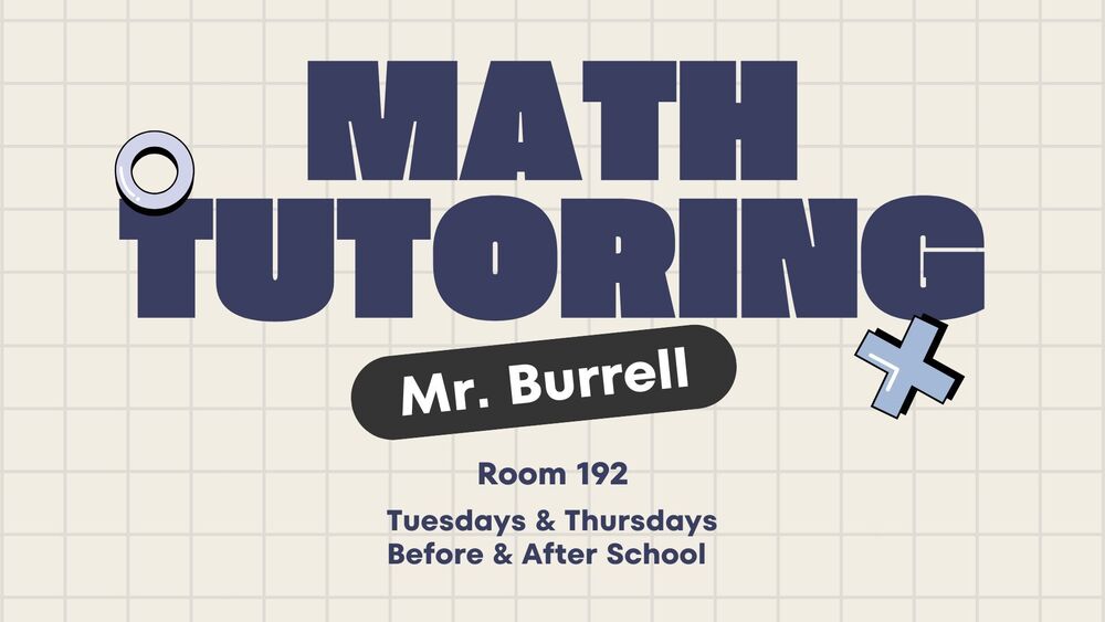 VJHS Math Tutoring