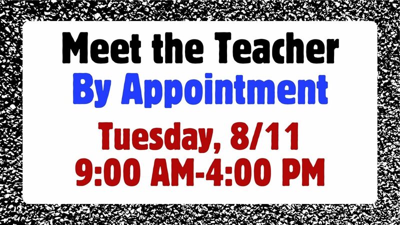 Meet the Teacher 2026