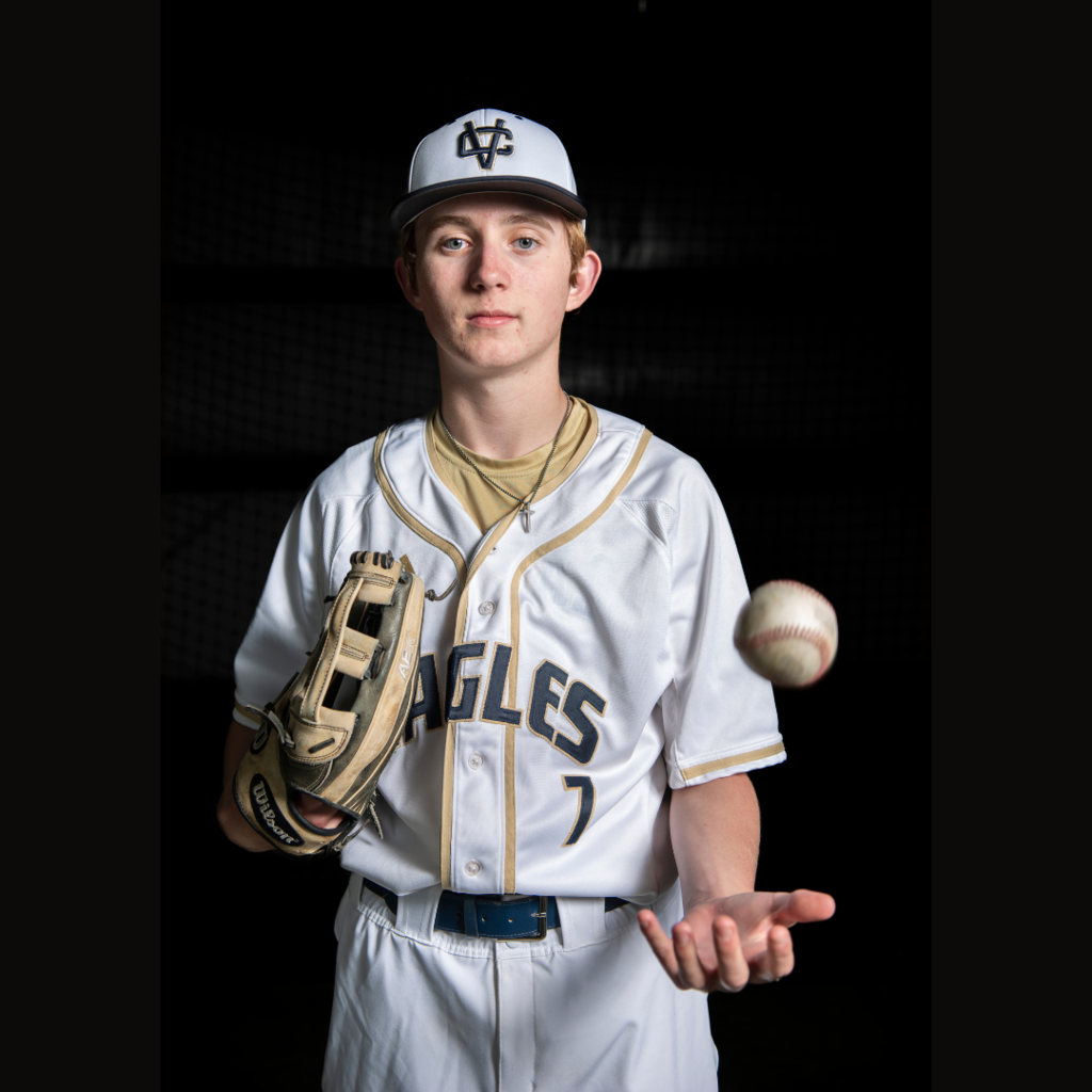 baseball player posed photo