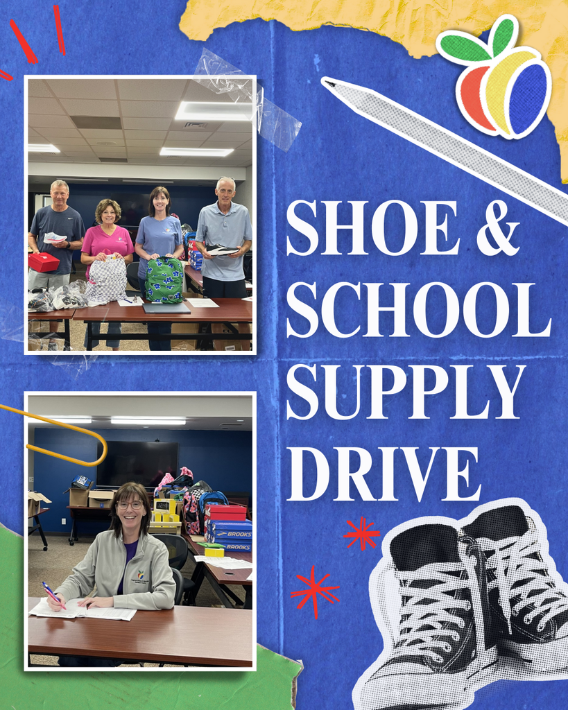 Shoe & school supply drive