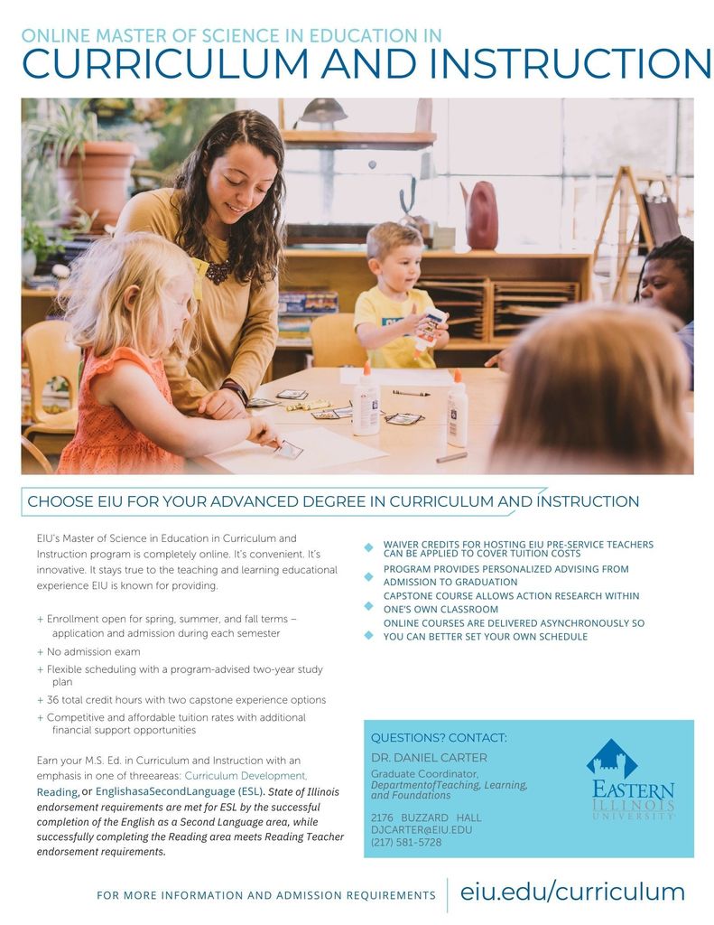 MSED Curriculum and Instruction