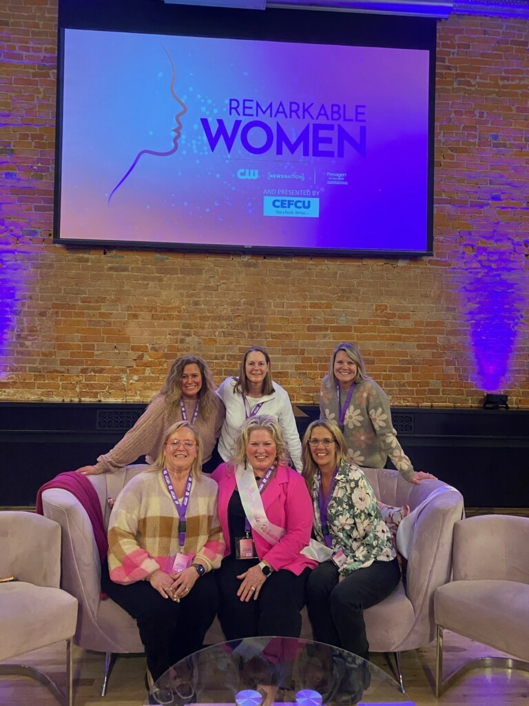 Tricia and supporters