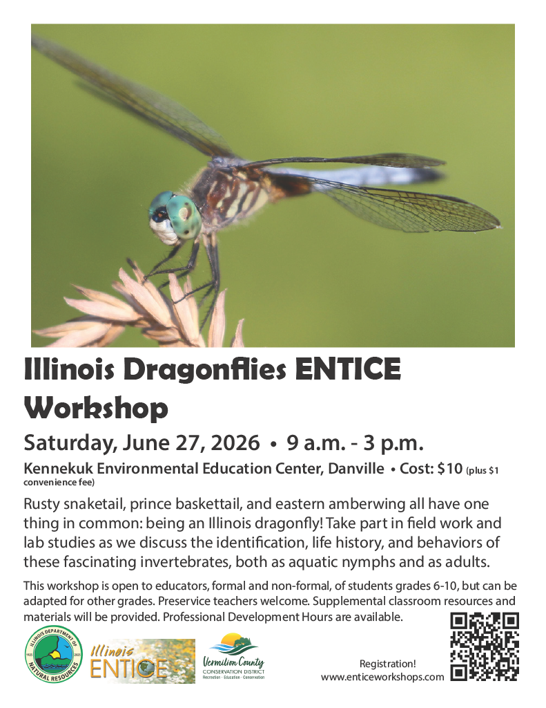 Illinois Dragonflies ENTICE Workshop