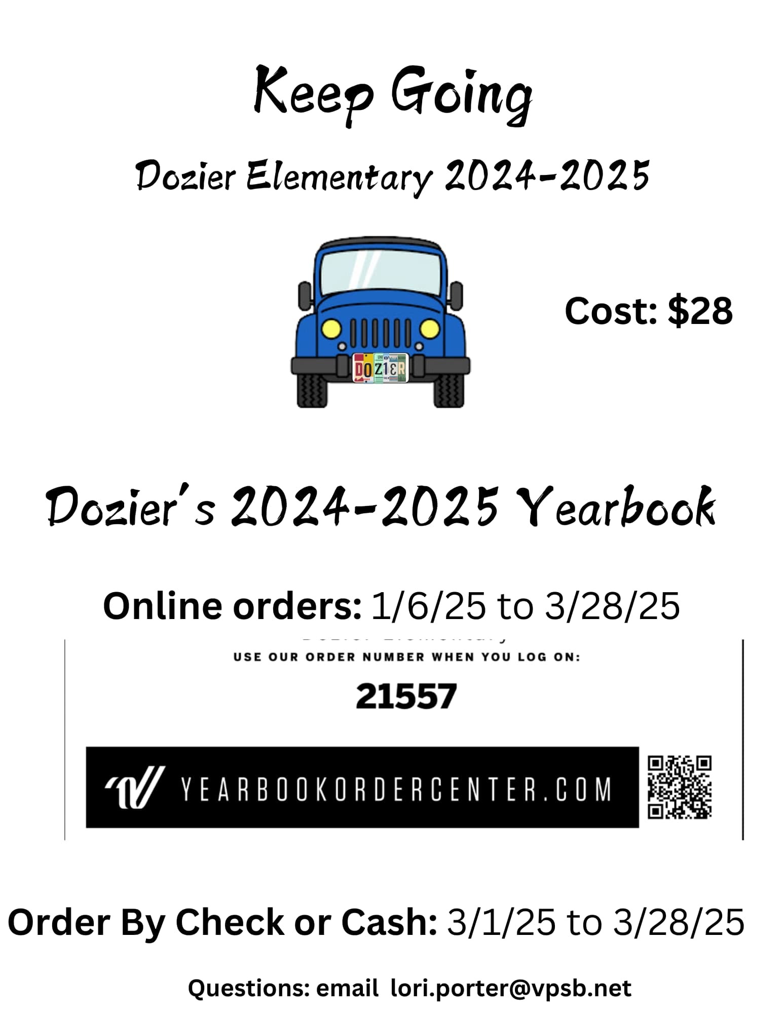 Yearbook 2024-2025 | Dozier Elementary