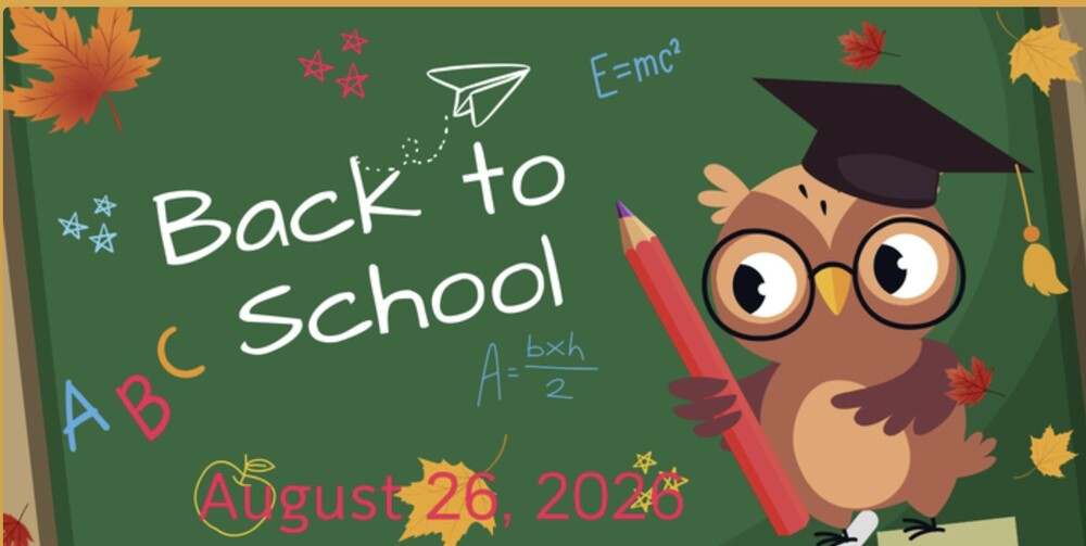 August 26, 2026 Newsletter