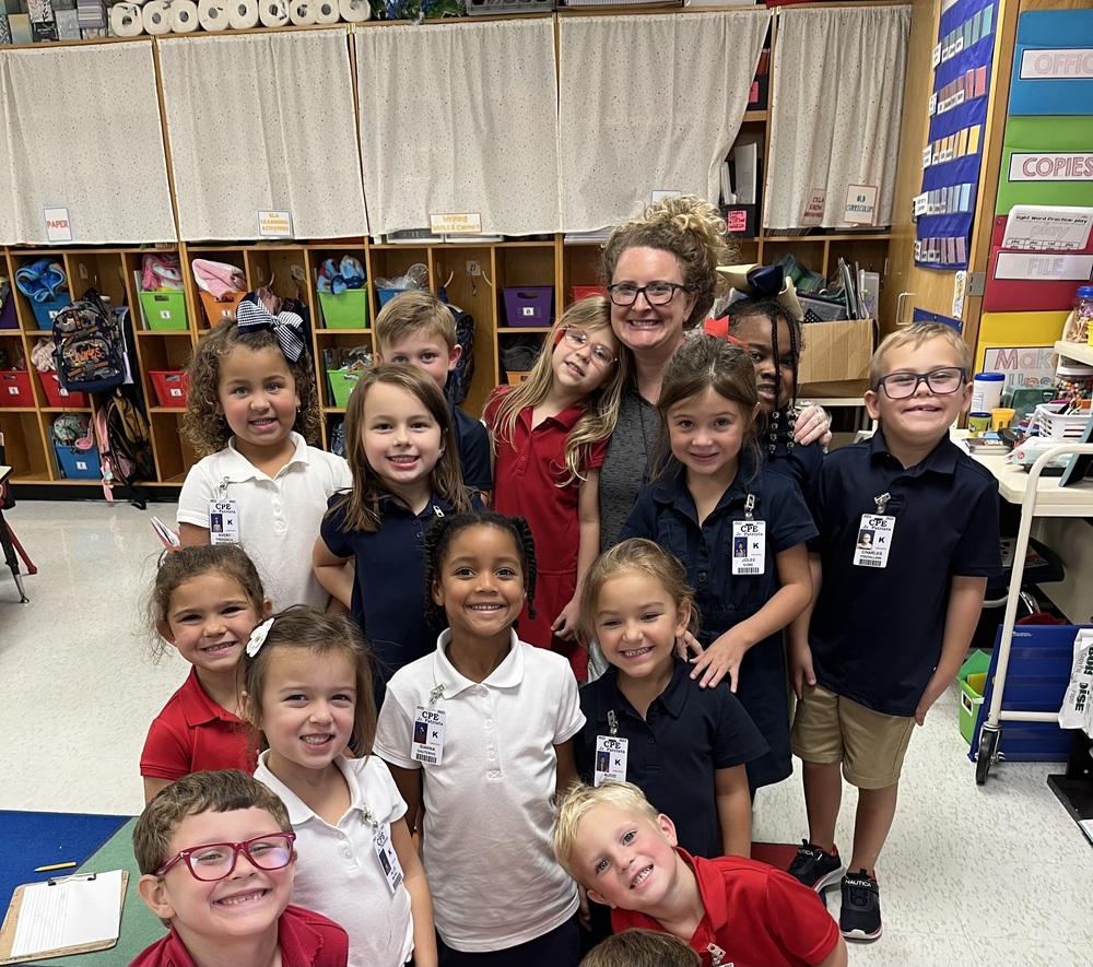 Mrs. Lauren Keating's class earned 10 compliments Cecil Picard Elementary