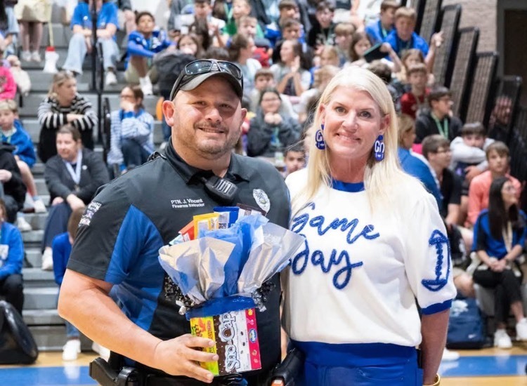 Congratulations to our Erath High Support Person of the Year,  Mr. Jeff Vincent🐾💙