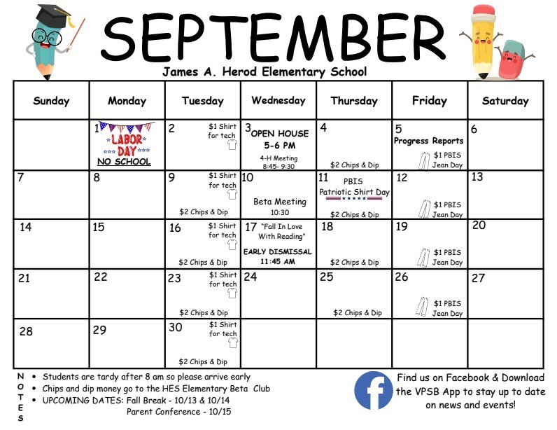 Sept Calender