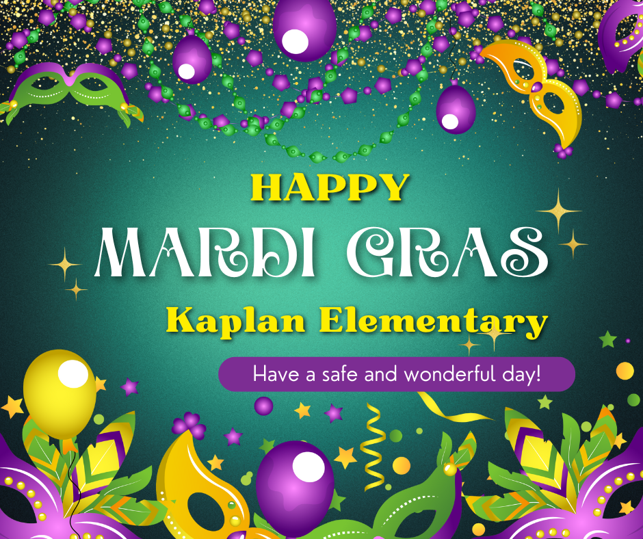 Happy Mardi Gras!