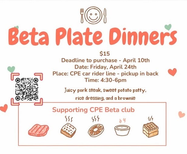 Beta Plate Dinners