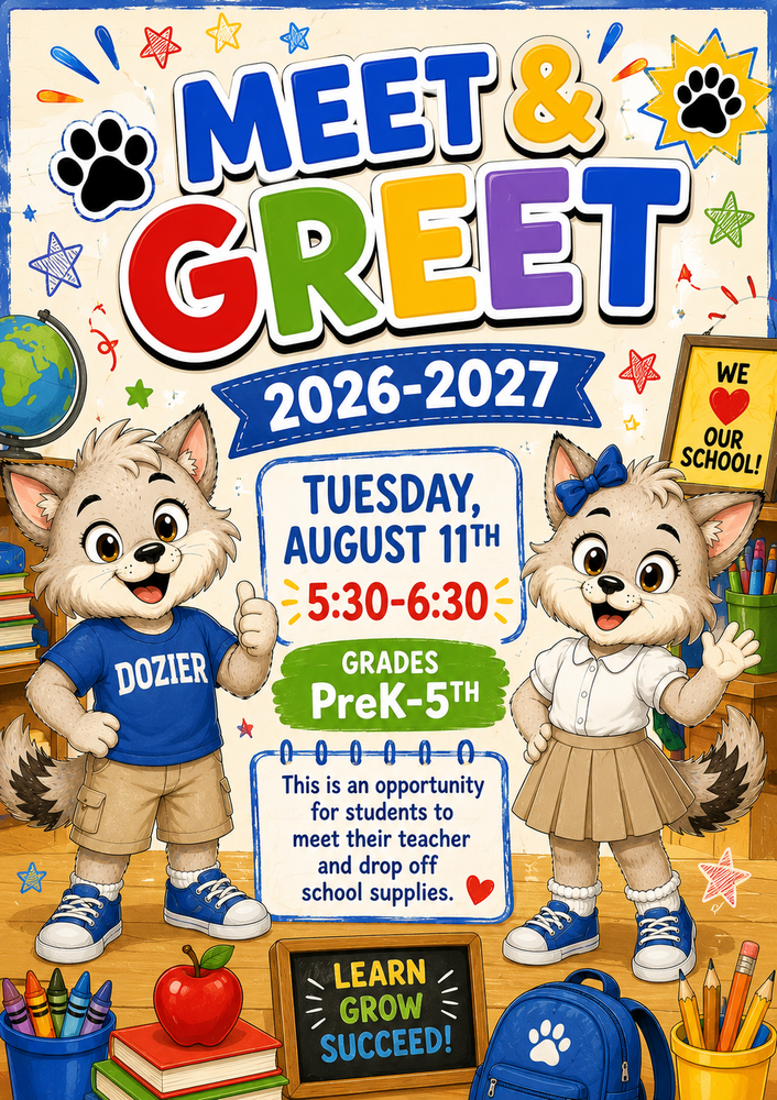 Meet & Greet August 11th 5:30-6:30