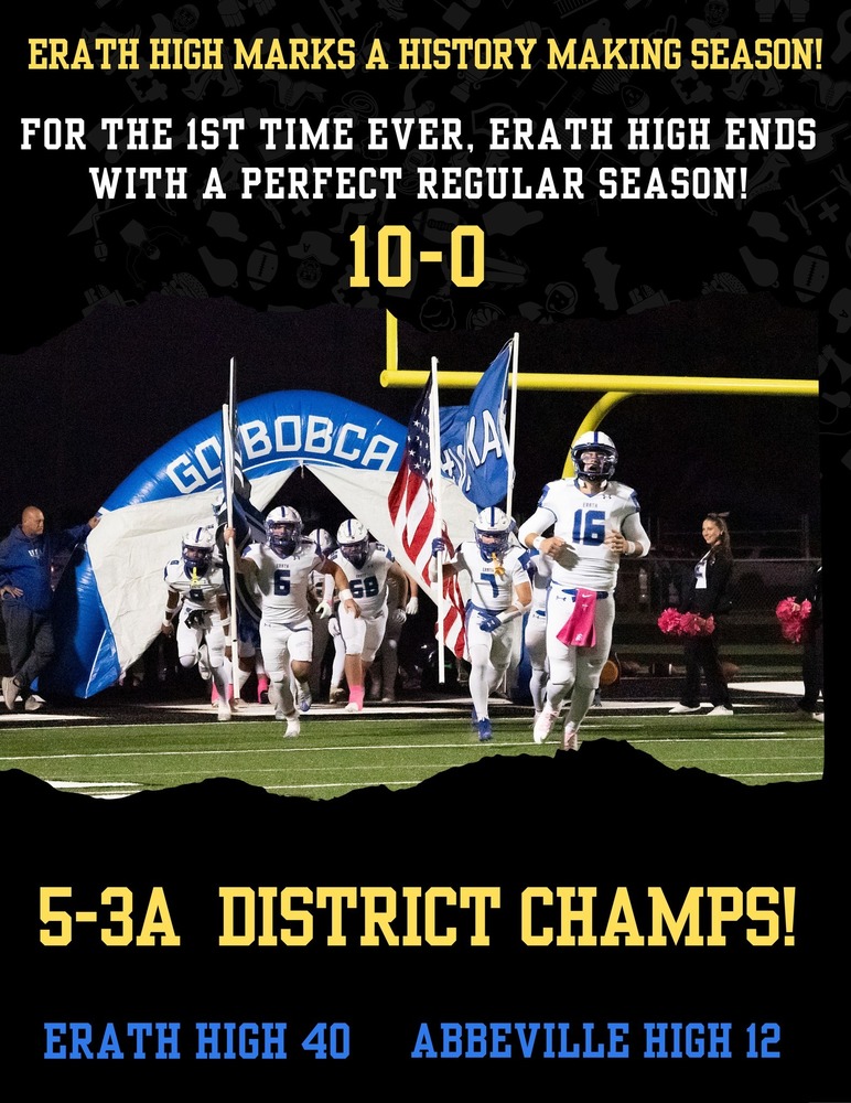 Erath High Marks a History-Making Season in Football!!