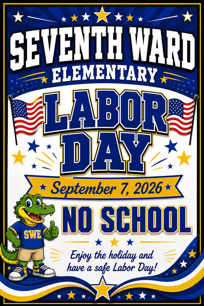 Labor Day No School-September 7, 2026
