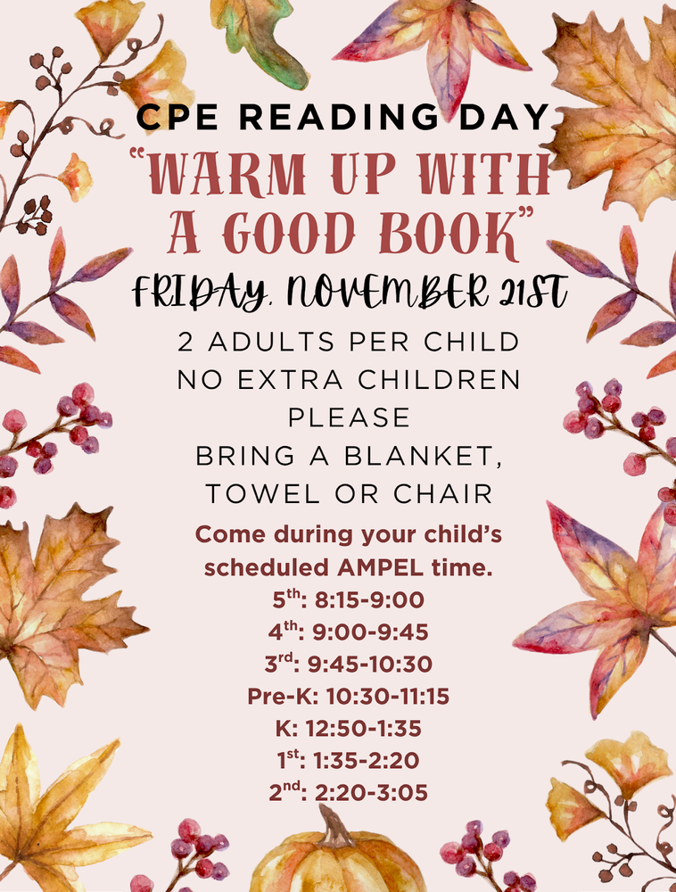 Warm up with a good Book