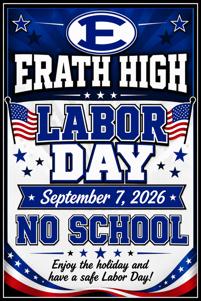 Labor Day No School-September 7, 2026