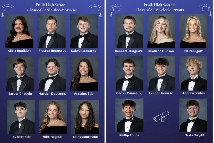 Congratulations to our EHS  Valedictorians 🐾💙