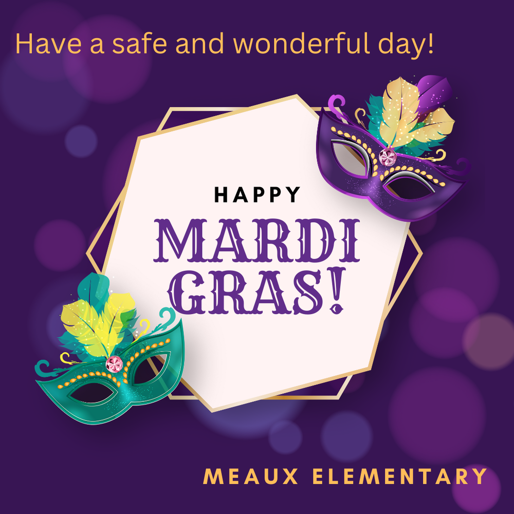 Happy Mardi Gras!