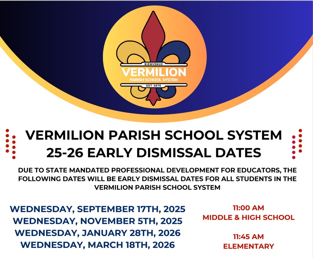 Early Dismissal January 28, 2026