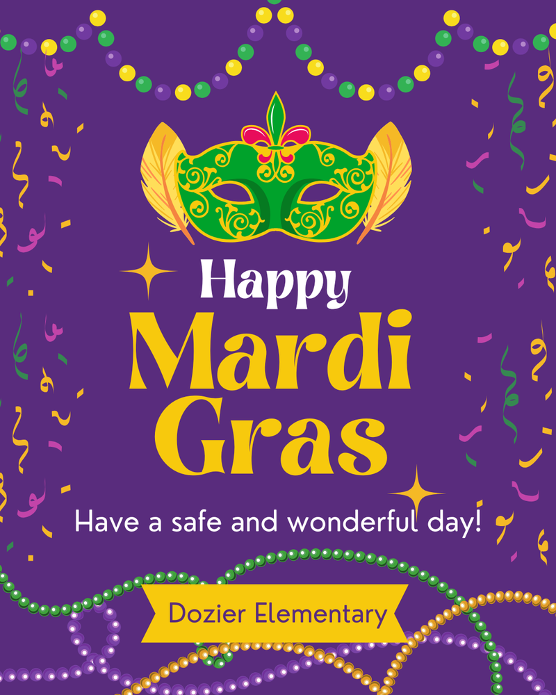 Happy Mardi Gras!