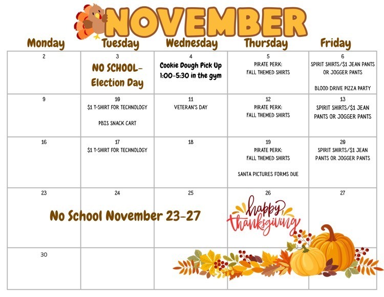 November 2026 Calendar