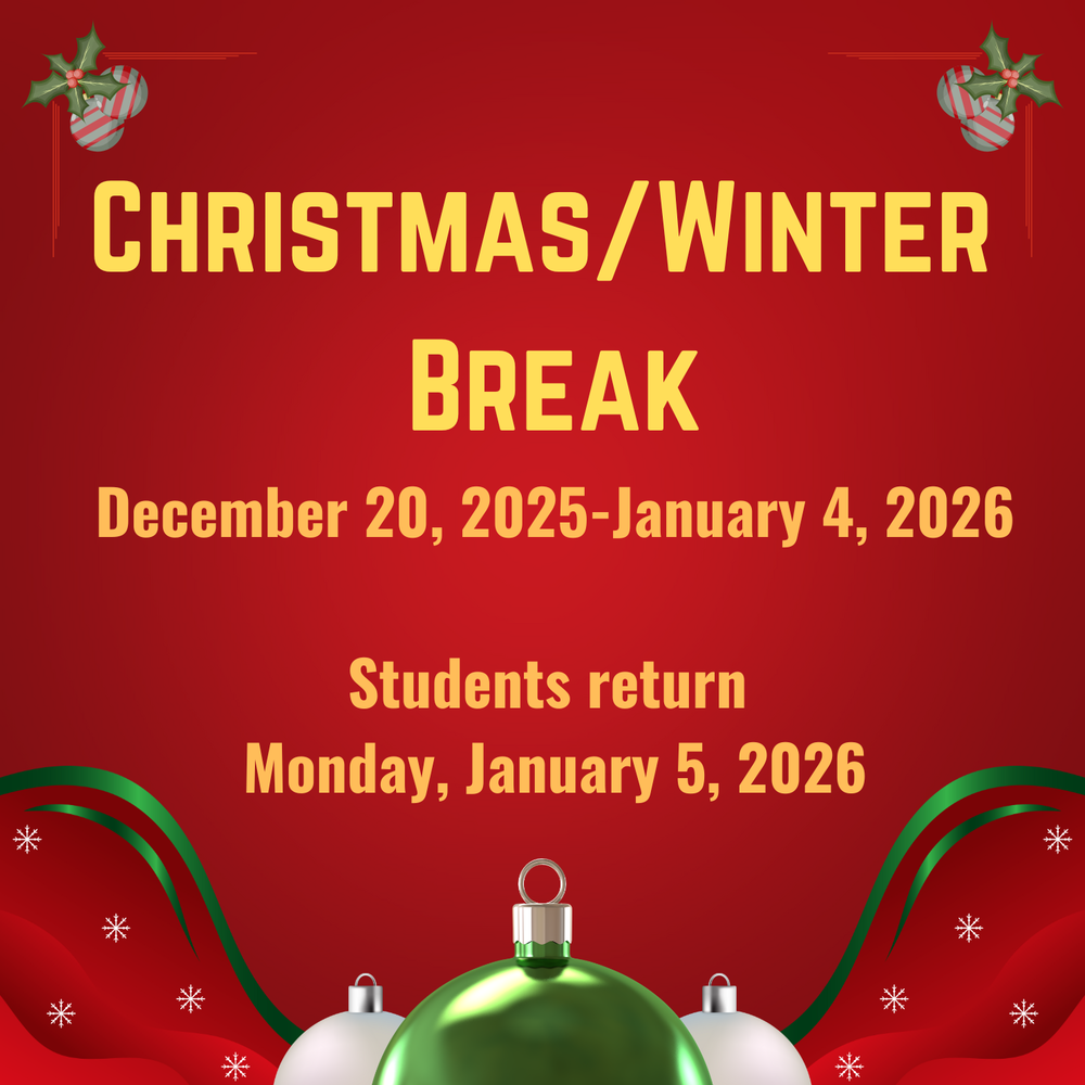Christmas/Winter Break