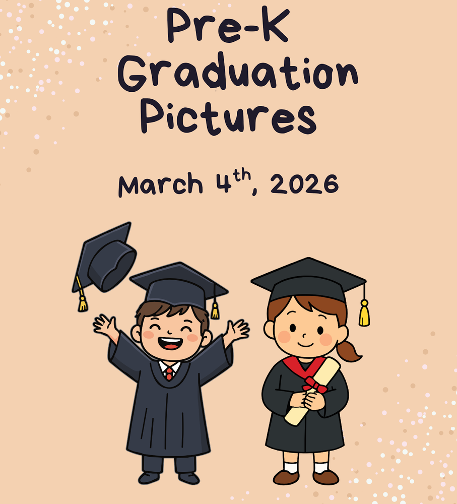 PRE K grad pictures