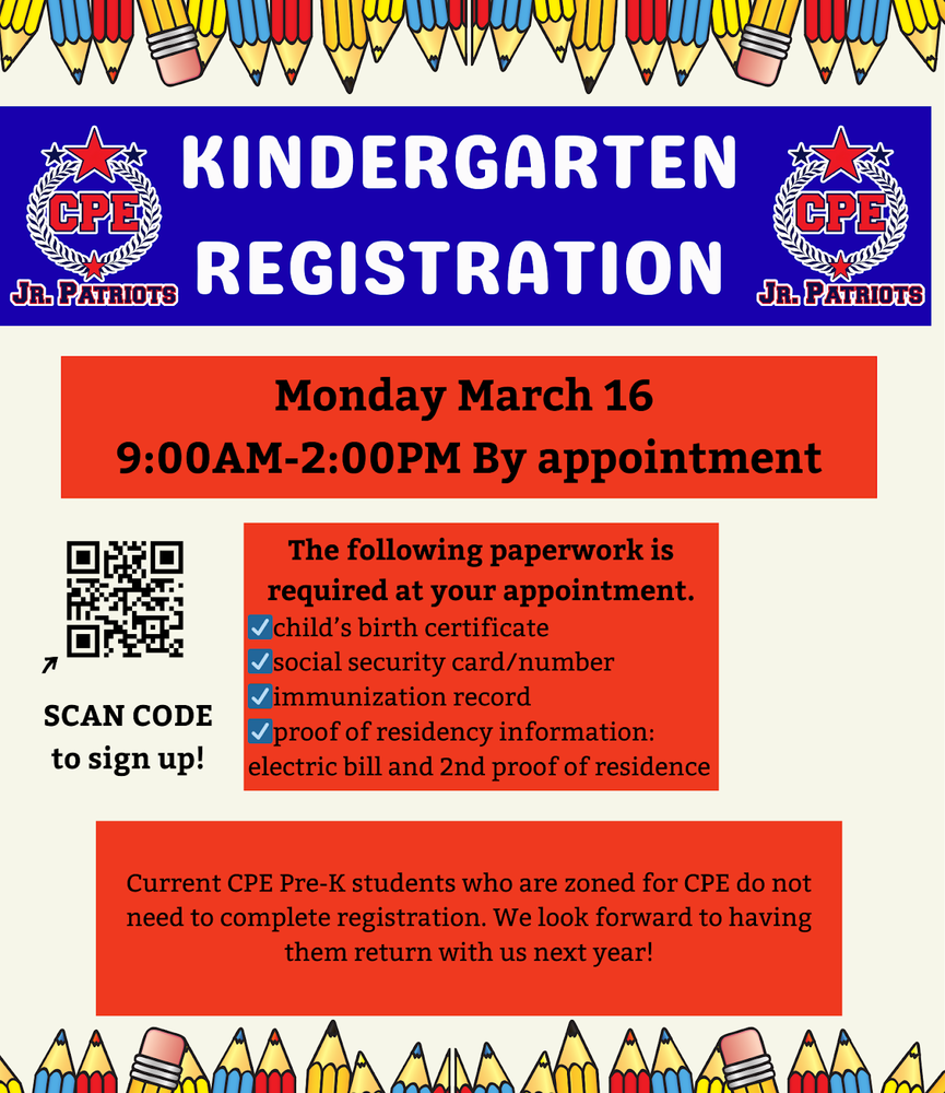 Kindergarten Registration