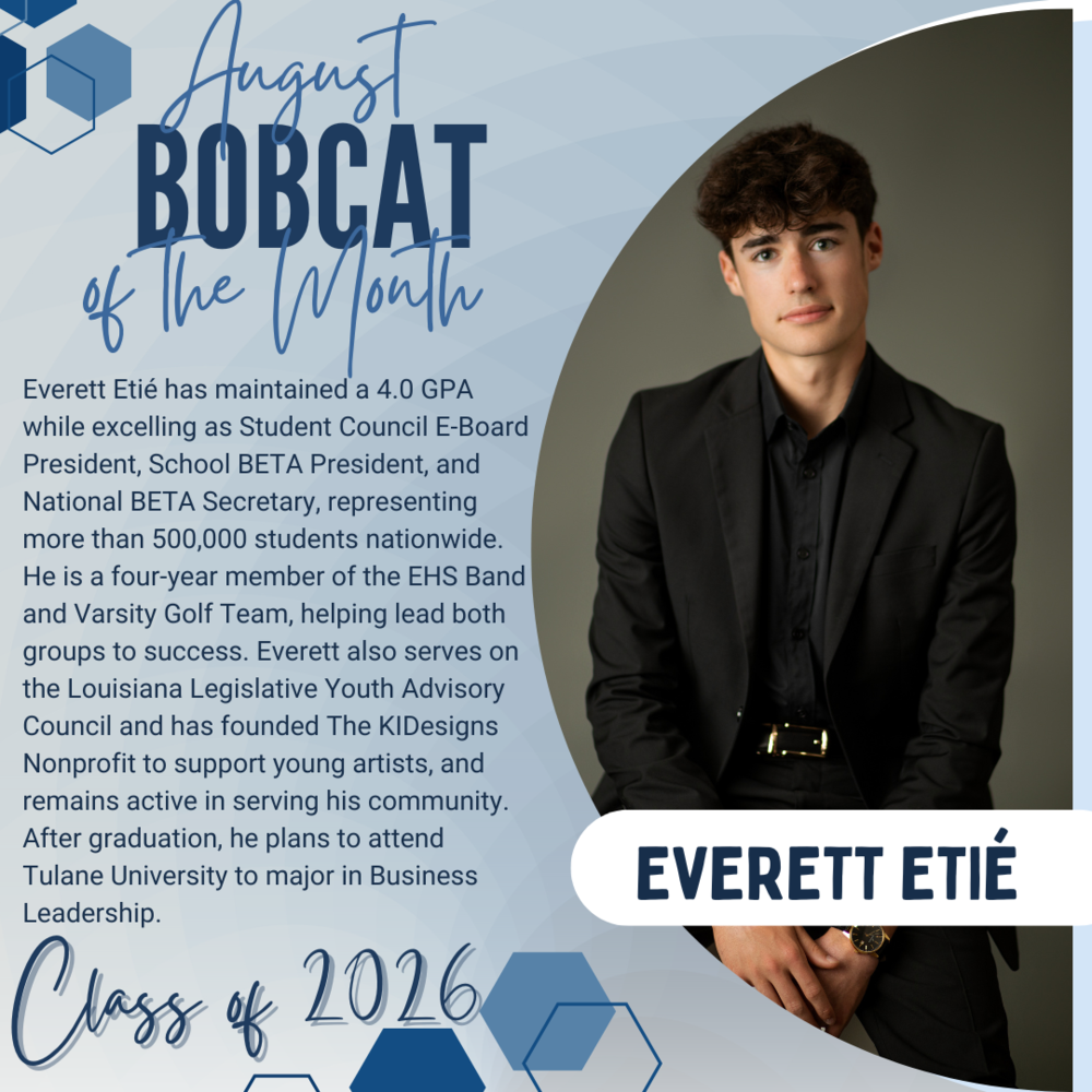 Bobcat of the Month and True Blue