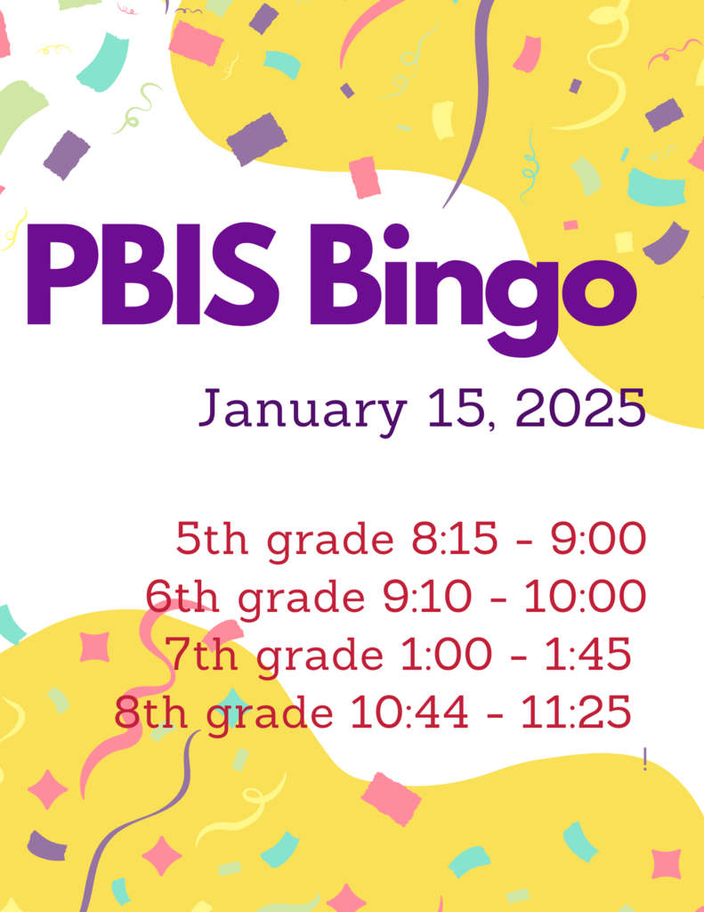 PBIS Bingo