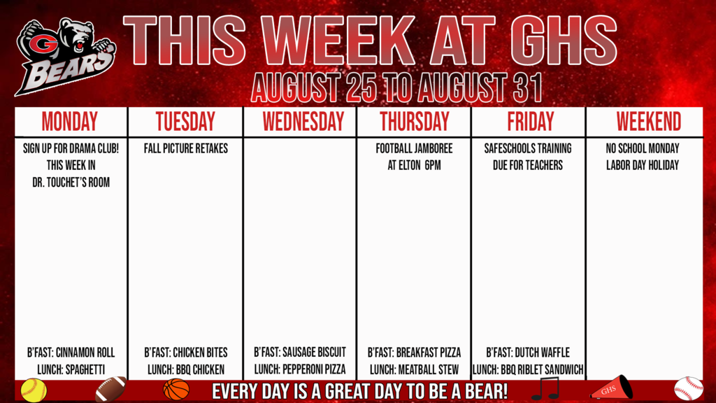 this week at ghs