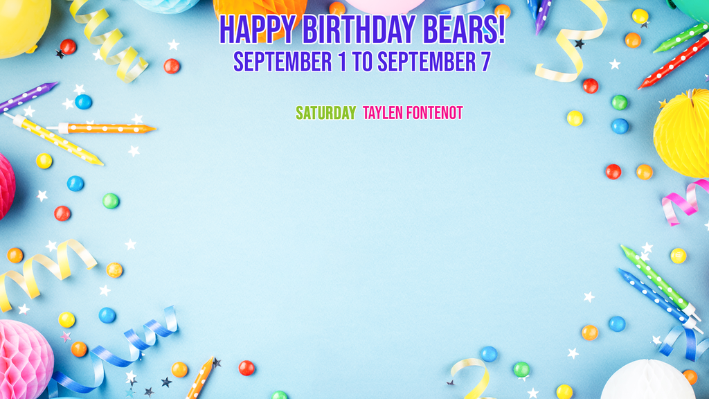 Birthdays
