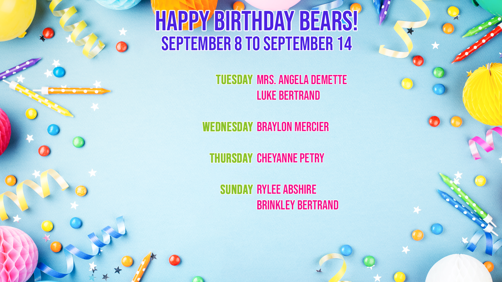 Birthdays