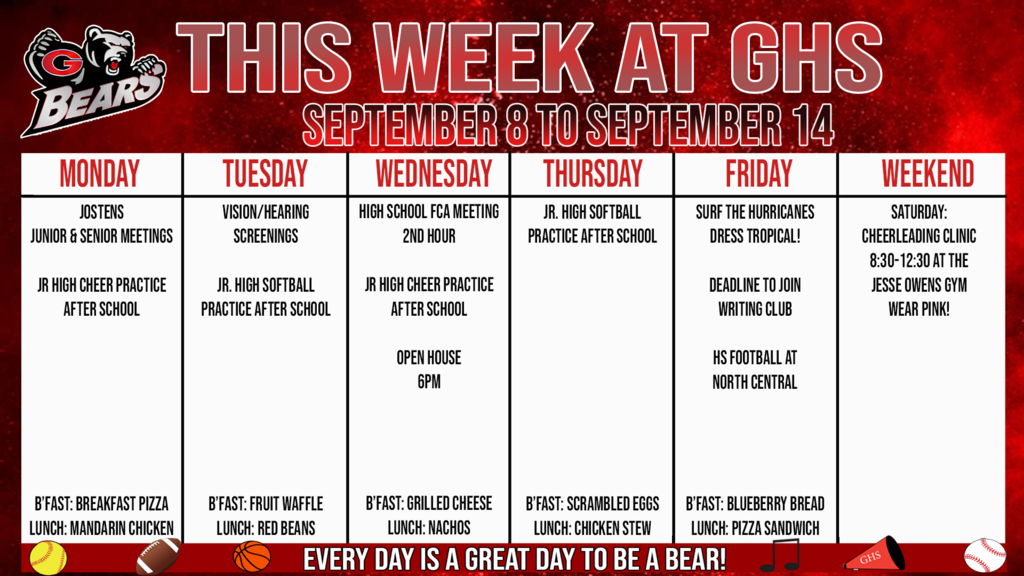 this week at ghs