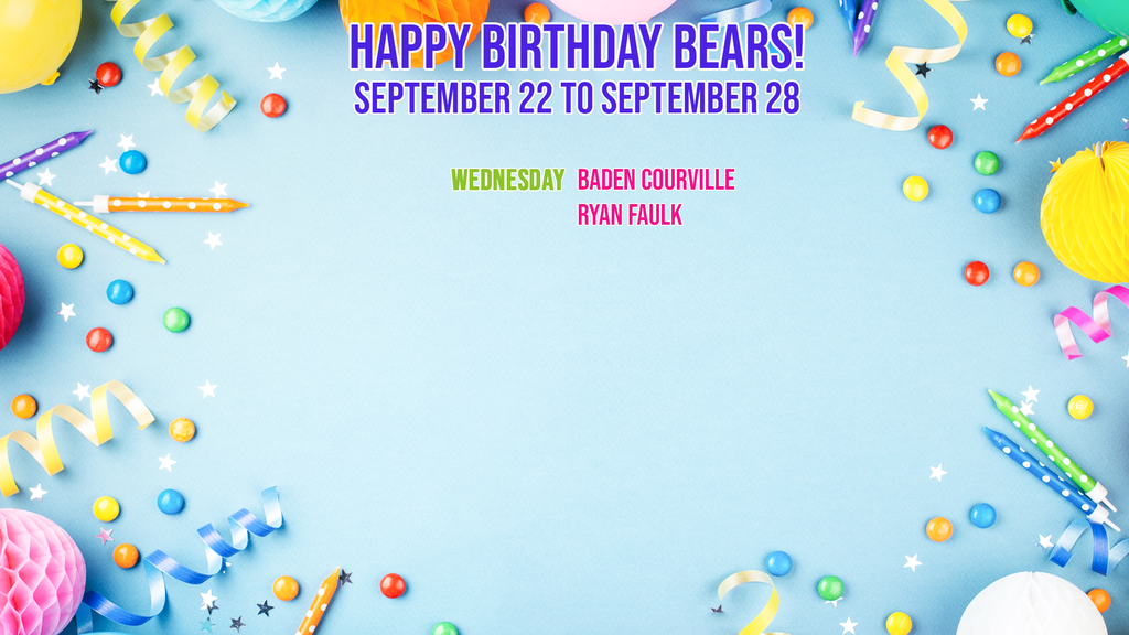 Birthdays